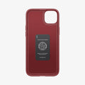ACS04789 - iPhone 14 Case Thin Fit in red showing the inside of case