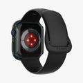 ACS04175 - Apple Watch Series (45mm) Case Thin Fit in military green showing the back