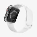 ACS00428 - Apple Watch Series (44mm) Case Ultra Hybrid in crystal clear showing the back