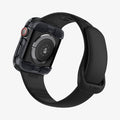 ACS01838 - Apple Watch Series (44mm) Case Ultra Hybrid in space crystal showing the back