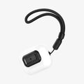 ASD06156 - AirPods Pro 2 Lock Fit M in Carbon showing the front, partial side with lanyard