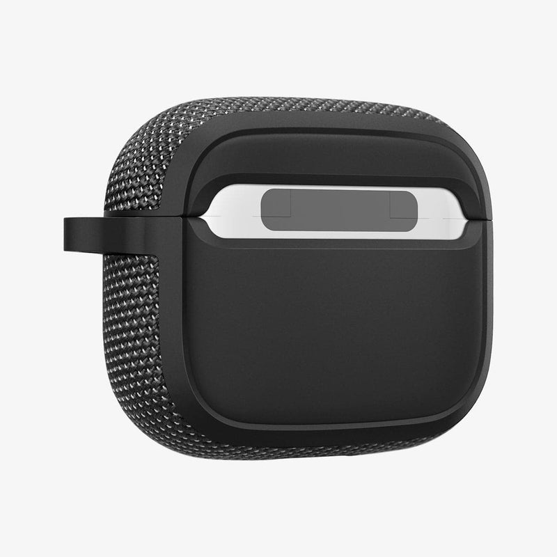 ASD02171 - Apple AirPods 3 Case Classic Fit in black showing the back and partial side