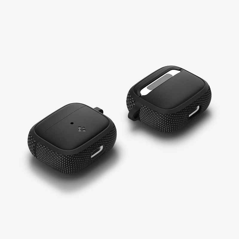 ASD02171 - Apple AirPods 3 Case Classic Fit in black showing the front, back, sides and bottom