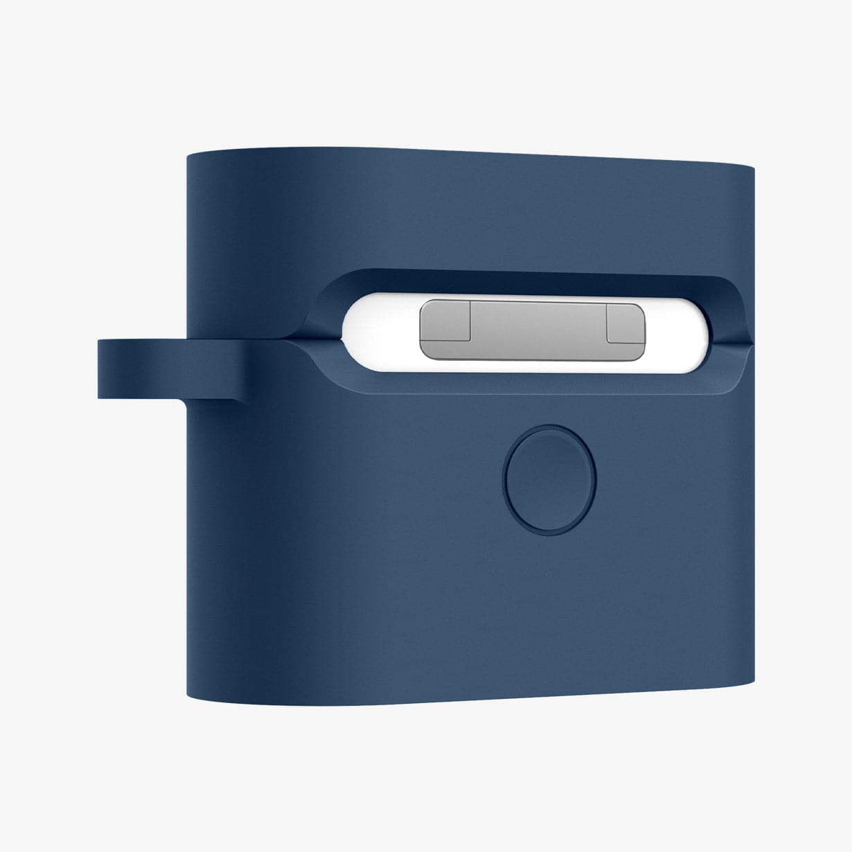 ASD02216 - Apple AirPods 3 Case Classic Shuffle in deep blue showing the back and side