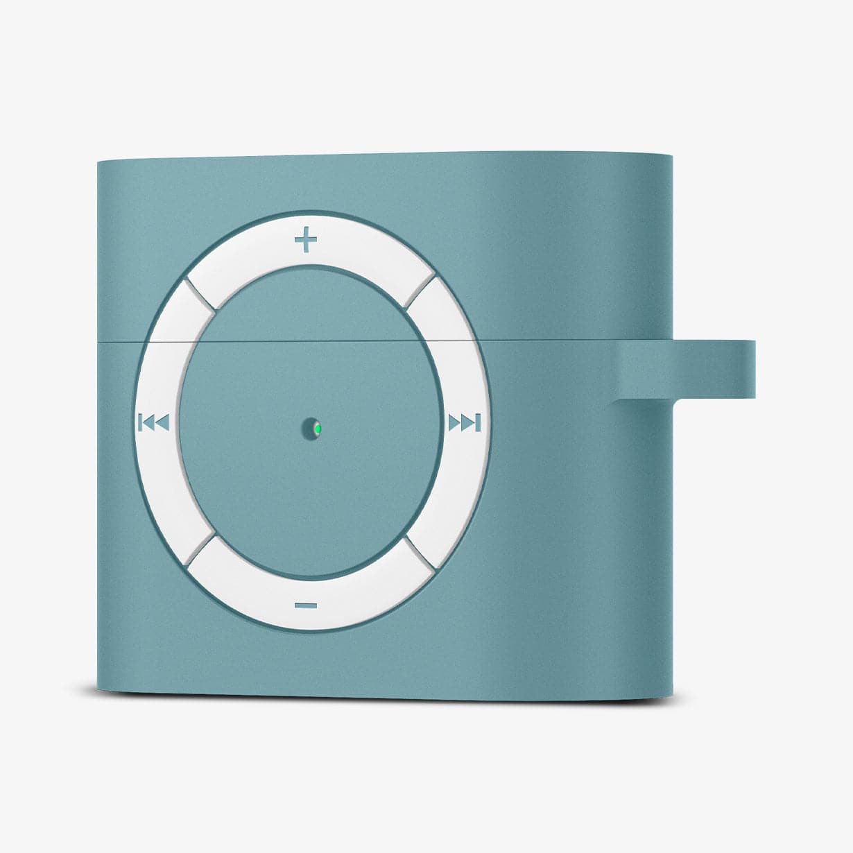ASD02215 - Apple AirPods 3 Case Classic Shuffle in cactus green showing the front and side