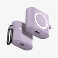 ASD02214 - Apple AirPods 3 Case Classic Shuffle in lavender showing the front, back and sides