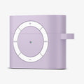 ASD02214 - Apple AirPods 3 Case Classic Shuffle in lavender showing the front and side