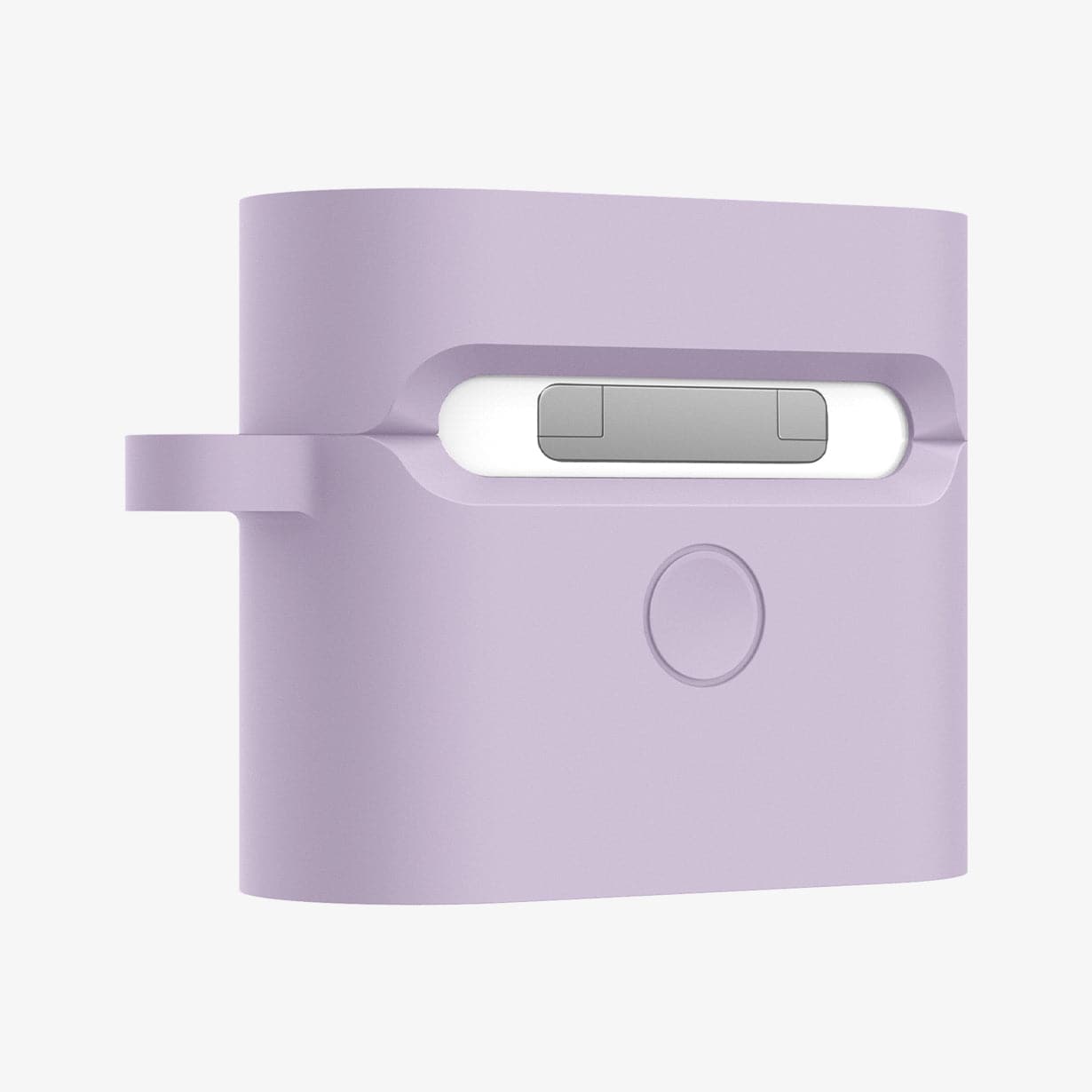 ASD02214 - Apple AirPods 3 Case Classic Shuffle in lavender showing the back and side