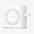 ASD02213 - Apple AirPods 3 Case Classic Shuffle in white showing the front and partial side