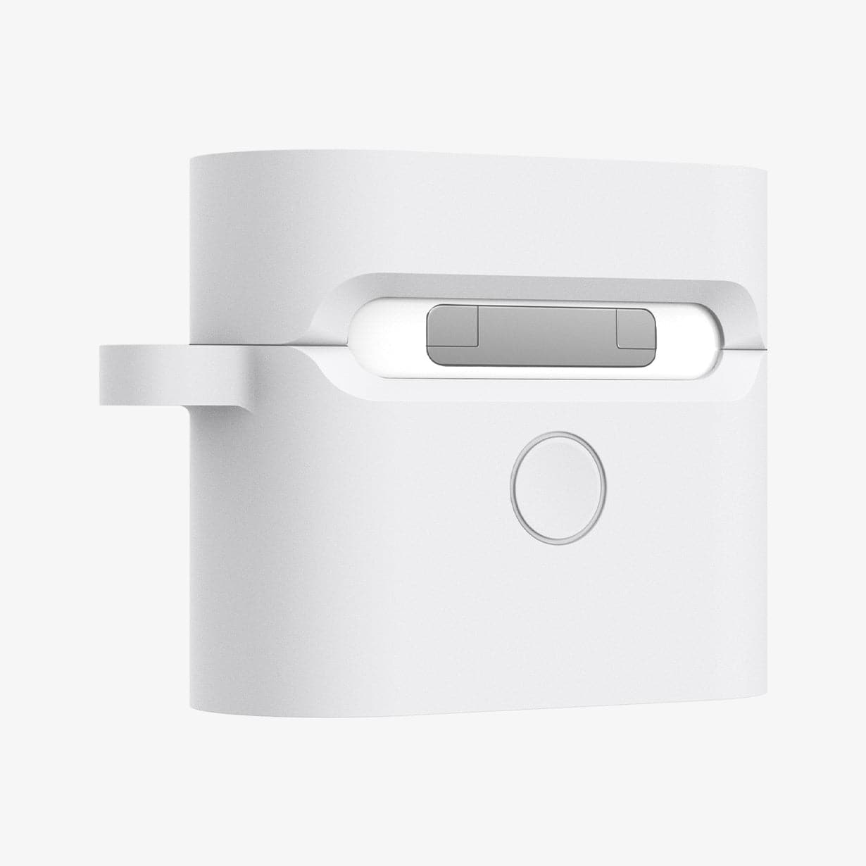 ASD02213 - Apple AirPods 3 Case Classic Shuffle in white showing the back and side