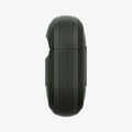 ASD01979 - Apple AirPods 3 Case Rugged Armor in military green showing the side