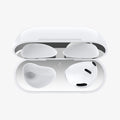 ASD01986 - Apple Airpods 3 Shine Shield in metallic silver showing the top view with only one AirPods inside