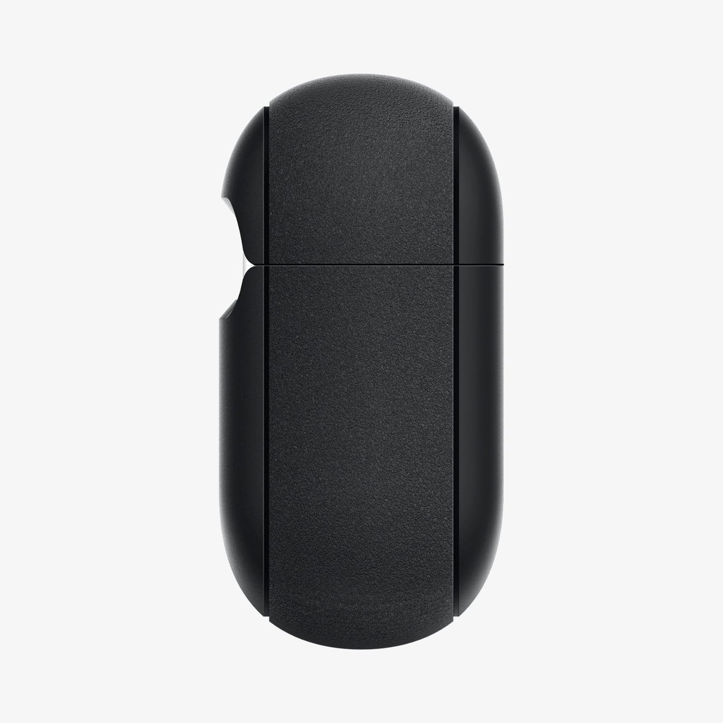 ASD01984 - Apple AirPods 3 Case Silicone Fit in black showing the side
