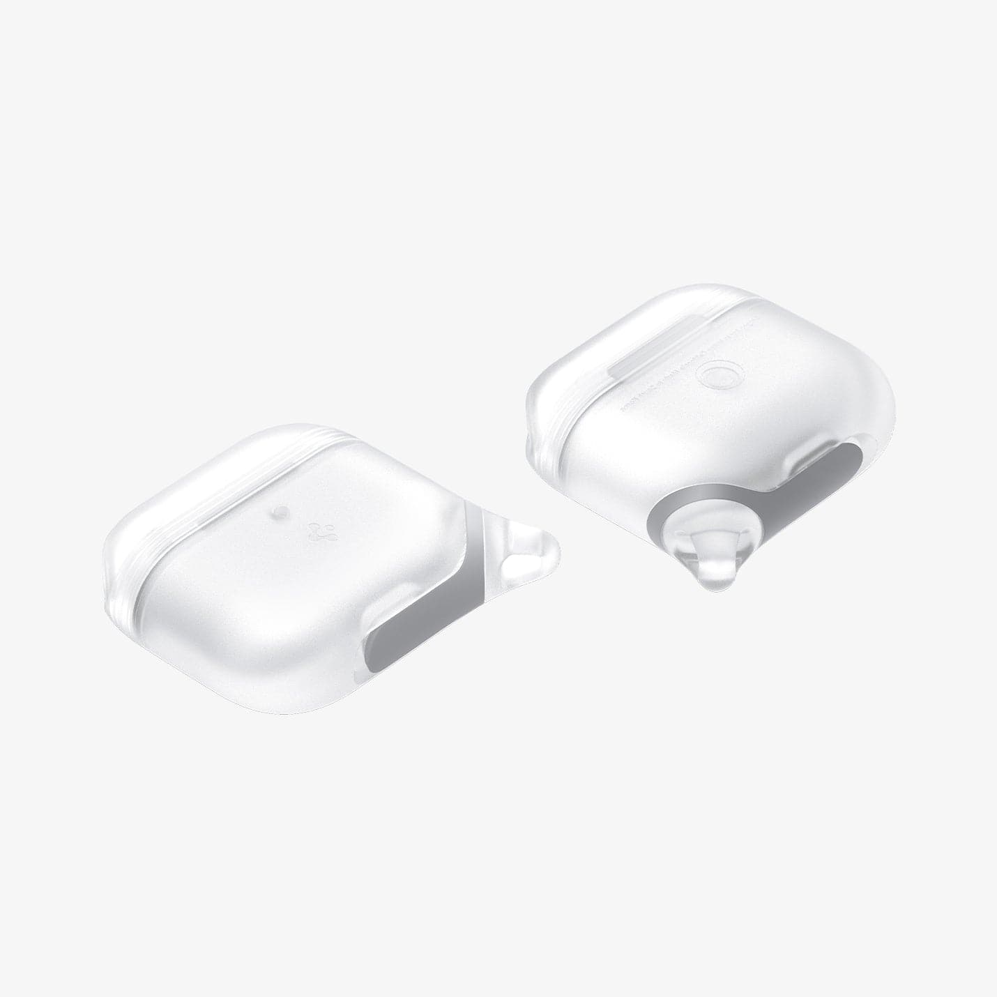 ASD02237 - Apple AirPods 3 Case Slim Armor IP in frost clear showing the front, back and sides