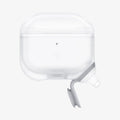 ASD02237 - Apple AirPods 3 Case Slim Armor IP in frost clear showing the front with plug cover off