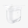 ASD02237 - Apple AirPods 3 Case Slim Armor IP in frost clear showing the front and side with two flaps pulled apart