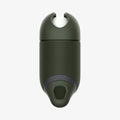 ASD01991 - Apple AirPods 3 Case Slim Armor IP in military green showing the side