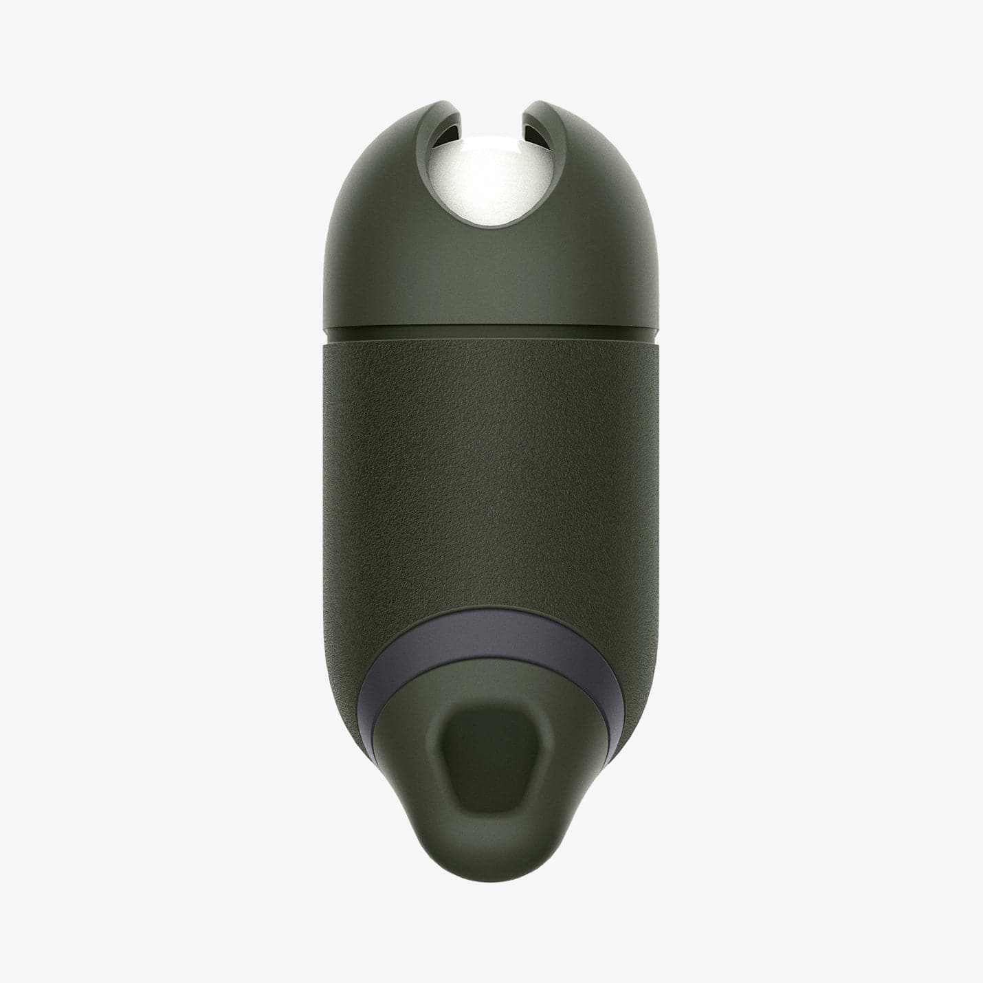 ASD01991 - Apple AirPods 3 Case Slim Armor IP in military green showing the side
