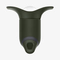 ASD01991 - Apple AirPods 3 Case Slim Armor IP in military green showing the side with top flaps pulled apart