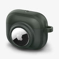 ACS04393 - Apple AirPods 3 Case Tag Armor Duo in military green showing the front and side