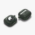 ACS04393 - Apple AirPods 3 Case Tag Armor Duo in military green showing the front, back and bottom