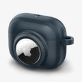 ACS04392 - Apple AirPods 3 Case Tag Armor Duo in metal slate showing the front and side