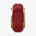 ASD02997 - Apple AirPods 3 Case Tough Armor in metallic gold showing the side