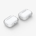 ASD01981 - Apple AirPods 3 Case Ultra Hybrid in crystal clear showing the front, back and sides