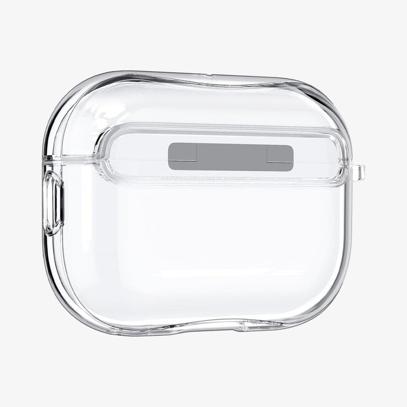 ACS05481 - Apple AirPods Pro 2 Case Ultra Hybrid in crystal clear showing the back and side
