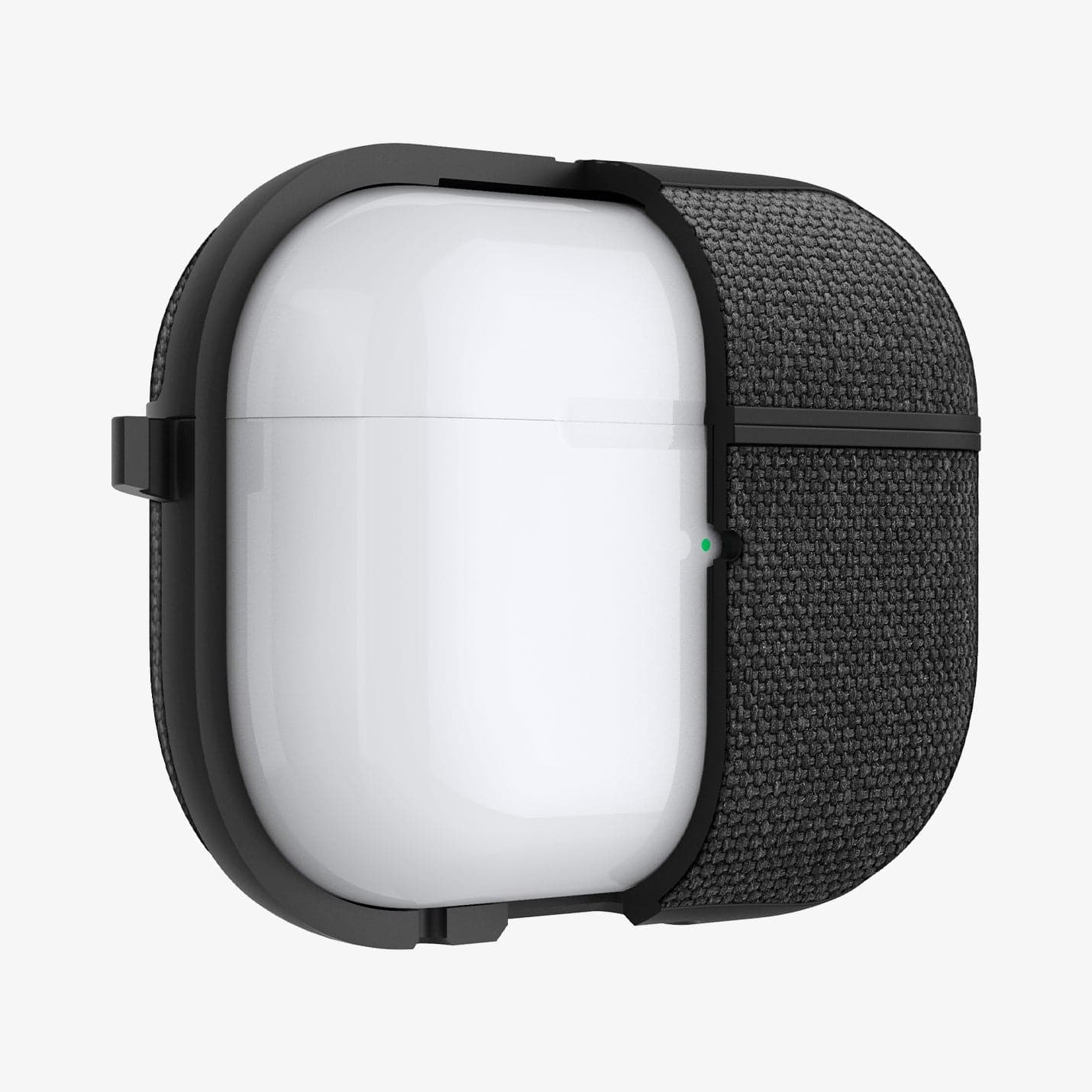 Buy Spigen Silicone Fit designed for Airpods Pro 2 (2022) case cover with  Lanyard Strap – Black with Phantom Green strap Online in UAE