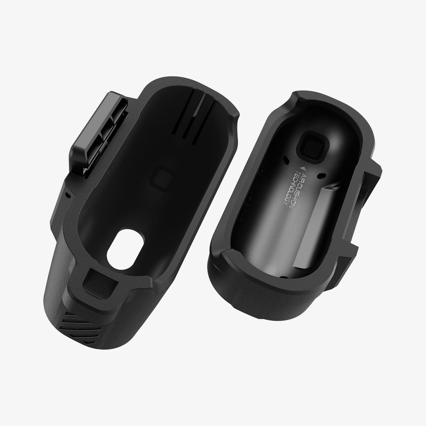 ACS04755 - Apple AirPods Pro Case Lock Fit in matte black showing the inside of case