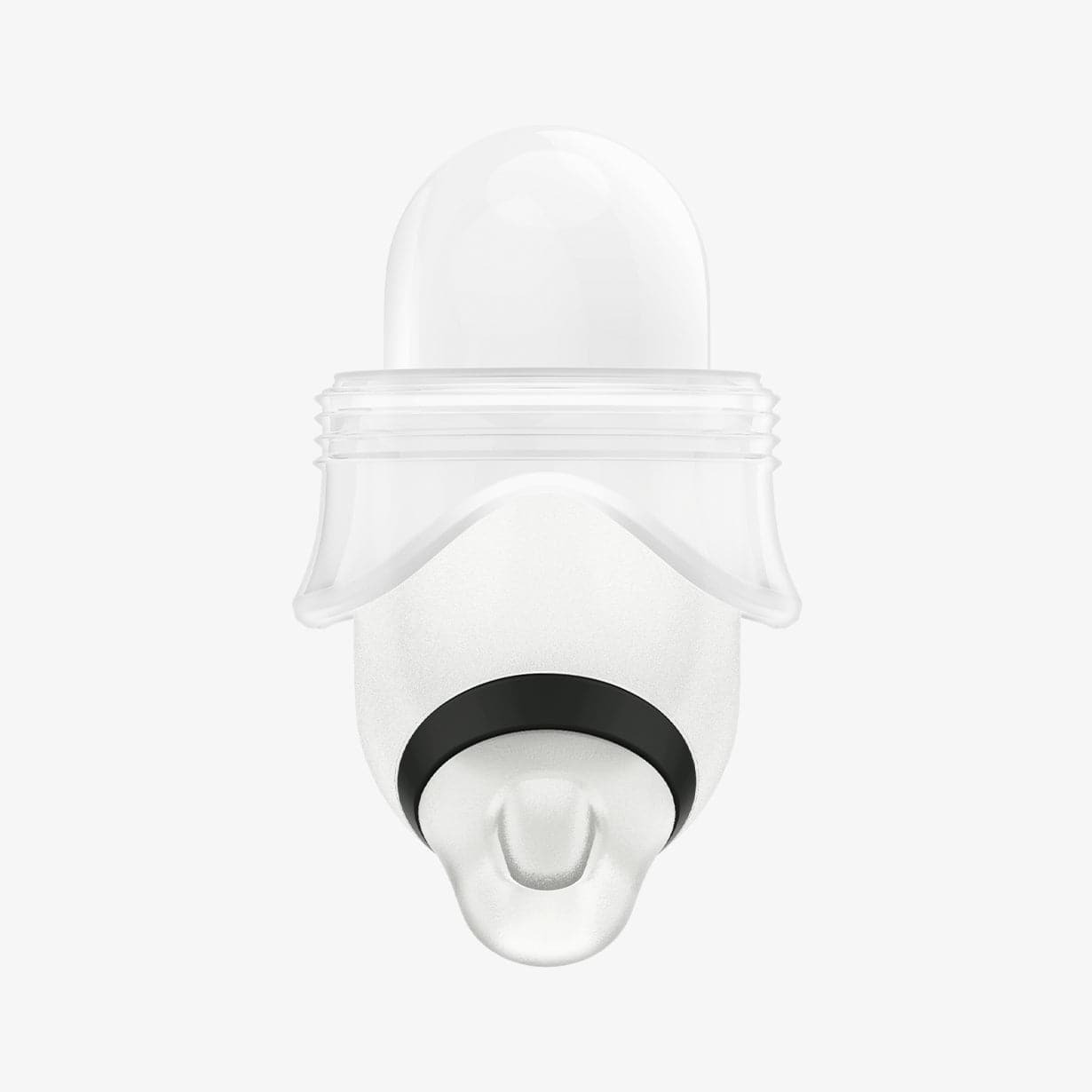 ASD02236 - Apple AirPods Pro / AirPods Pro 2 Case Slim Armor IP in frost clear showing the side with two flaps pulled down