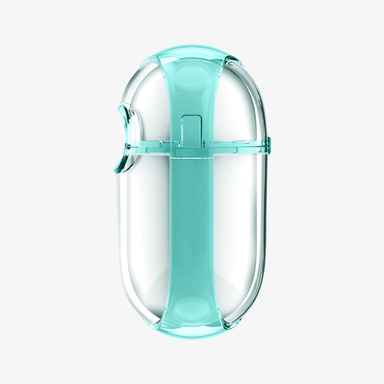 ASD01290 - Apple AirPods Pro Case Ultra Hybrid in green crystal showing the side