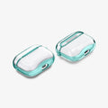 ASD01290 - Apple AirPods Pro Case Ultra Hybrid in green crystal showing the front, back and sides