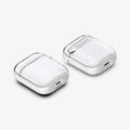 ASD01301 - Apple AirPods 1 / 2 Case Ultra Hybrid in jet white showing the front, back and sides