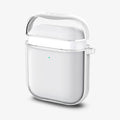 ASD01301 - Apple AirPods 1 / 2 Case Ultra Hybrid in jet white showing the front with top half hovering above