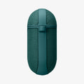 ASD00678 - Apple AirPods 1 / 2 Case Urban Fit in midnight green showing the side