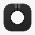 AMP02818 - Apple Airpods Max MagFit Stand in black showing the bottom slot for magsafe charger