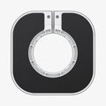 AMP02817 - Apple Airpods Max MagFit Stand in silver showing the bottom