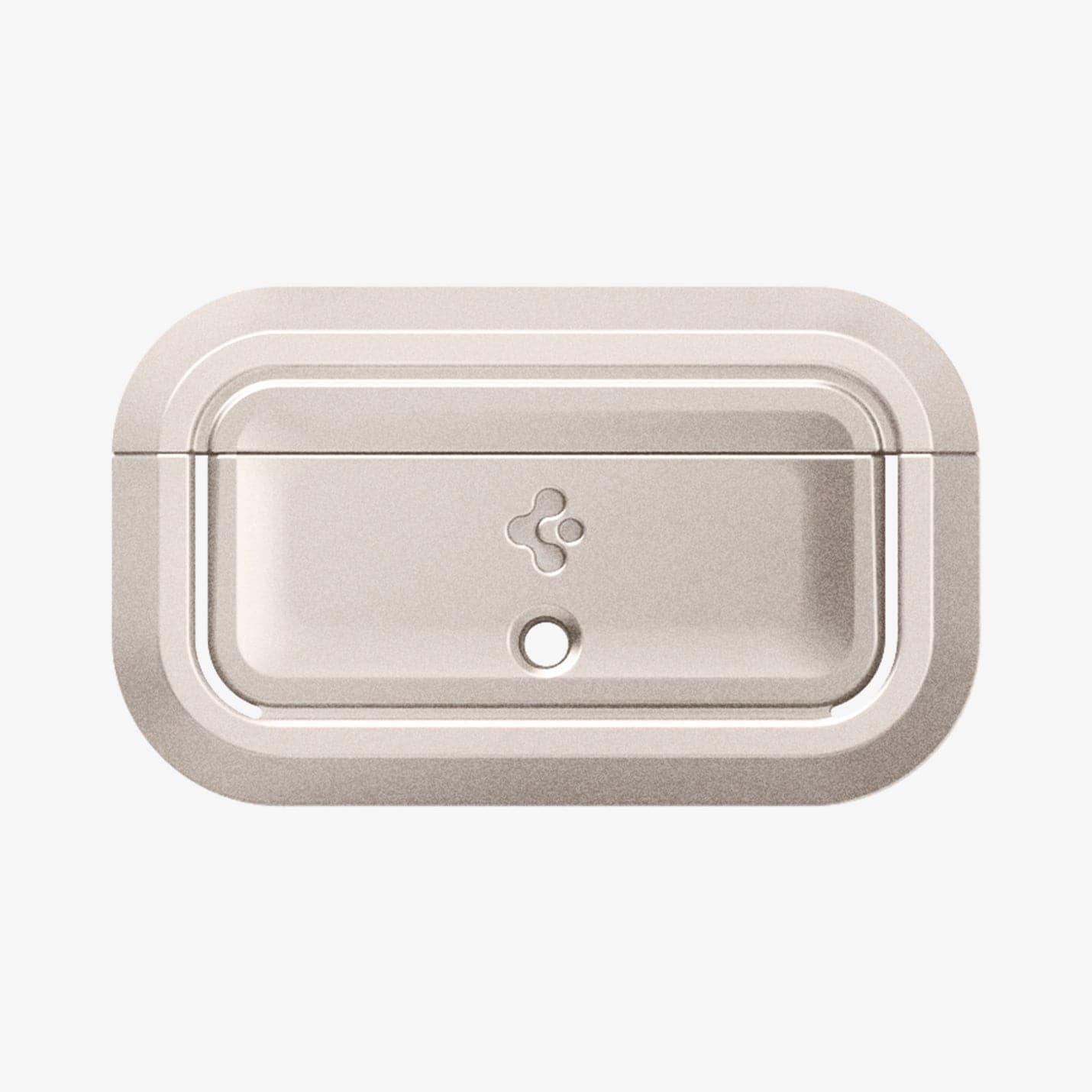 ASD06154 - AirPods Pro 2 Lock Fit M in Starlight showing the front