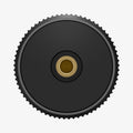 AHP04759 - AirTag Camera Mount Adapter in black showing the bottom
