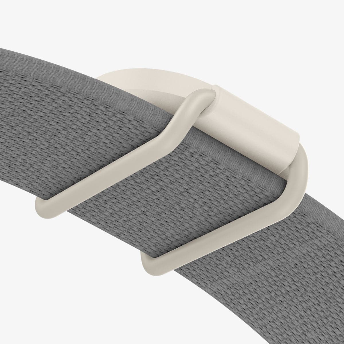 AHP03632 Apple AirTag Pet Collar ComforTag in cream showing the