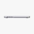 AGL04233 - MacBook Pro 16-inch (2023) GLAS.tR SLIM in Clear showing the side of the device closed