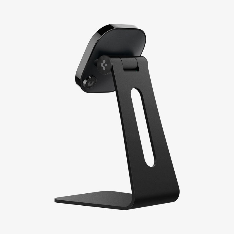 AMP02573 - OneTap Magnetic Stand (MagFit) in black showing the back