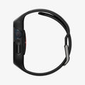 ACS04190 - Apple Watch Series (41mm) Case Liquid Air Pro in black showing the side