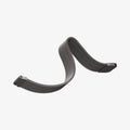 ACS04585 - Apple Watch Series (Apple Watch (45mm) Case Metal Fit Pro in graphite showing the watch band bending to show the flexibility