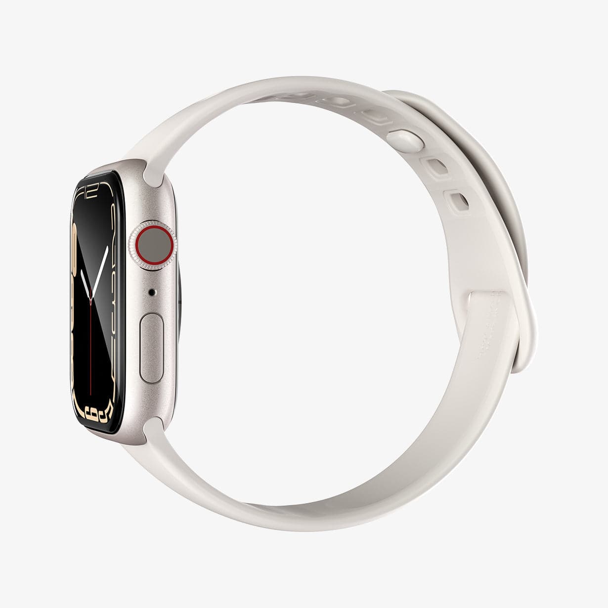 AFL04052 - Apple Watch Series (41mm) Screen Protector ProFlex EZ Fit showing the side and inside of band
