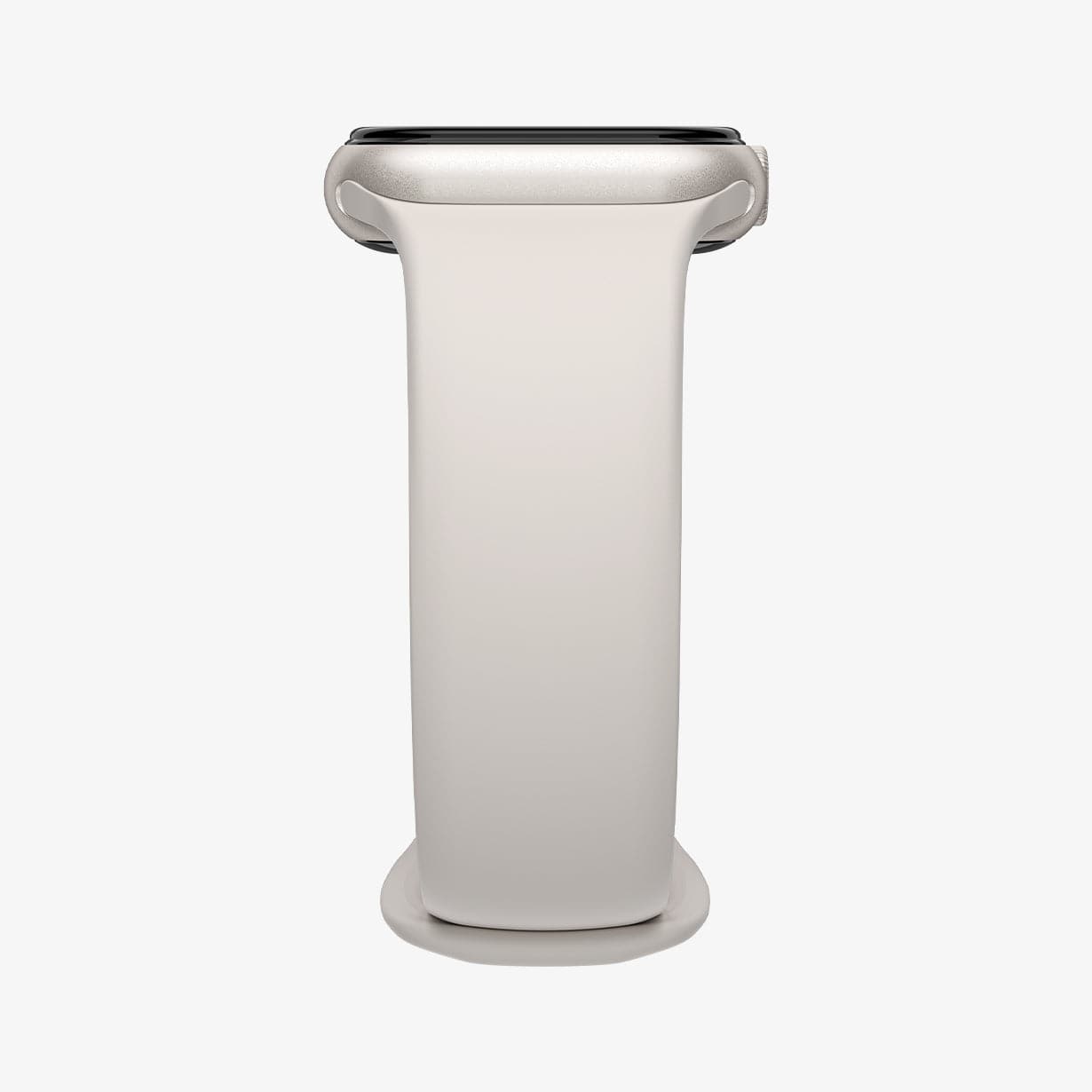AFL04052 - Apple Watch Series (41mm) Screen Protector ProFlex EZ Fit showing the bottom of watch band