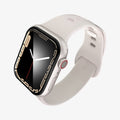 AFL04052 - Apple Watch Series (41mm) Screen Protector ProFlex EZ Fit showing the front, side and inside of band