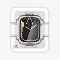 AFL04052 - Apple Watch Series (41mm) Screen Protector ProFlex EZ Fit showing the front with watch face installed in ez fit tray